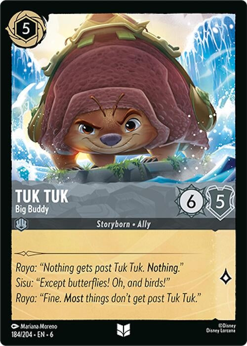Image for Tuk Tuk - Big Buddy (184/204) (Azurite Sea) - Disney Lorcana