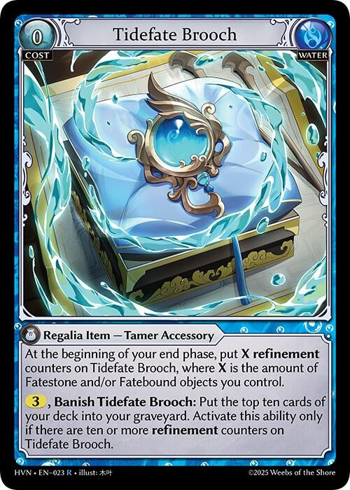 Image for Tidefate Brooch (023) (Abyssal Heaven) - Grand Archive TCG