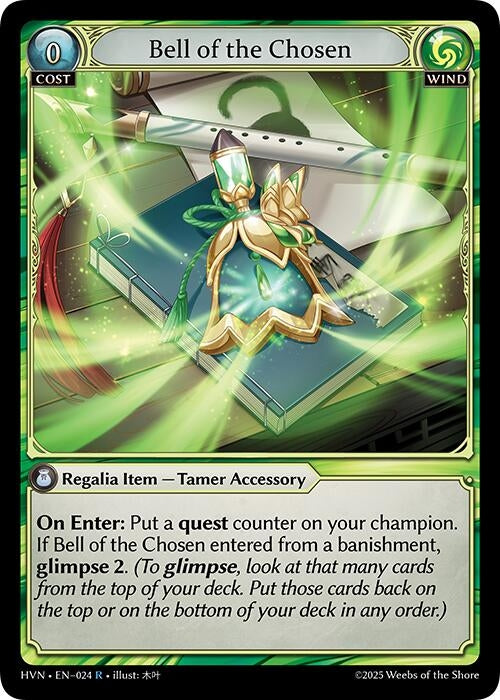Image for Bell of the Chosen (024) (Abyssal Heaven) - Grand Archive TCG