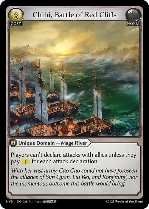 Image for Chibi, Battle of Red Cliffs (038) (Abyssal Heaven) - Grand Archive TCG