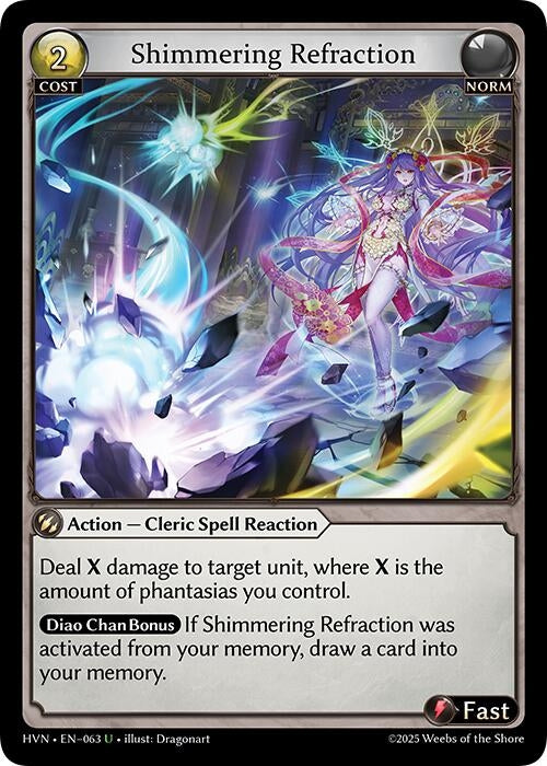 Image for Shimmering Refraction (063) (Abyssal Heaven) - Grand Archive TCG