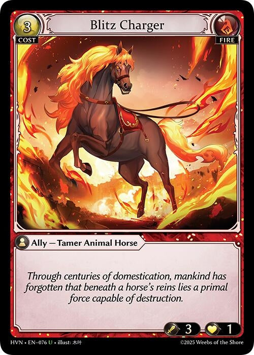 Image for Blitz Charger (076) (Abyssal Heaven) - Grand Archive TCG