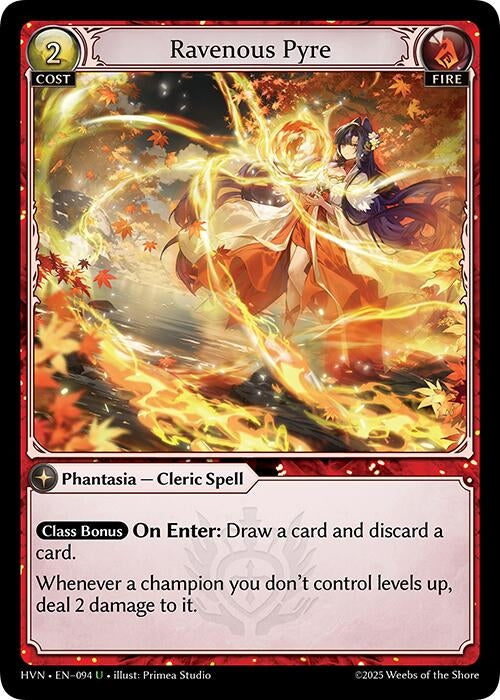 Image for Ravenous Pyre (094) (Abyssal Heaven) - Grand Archive TCG