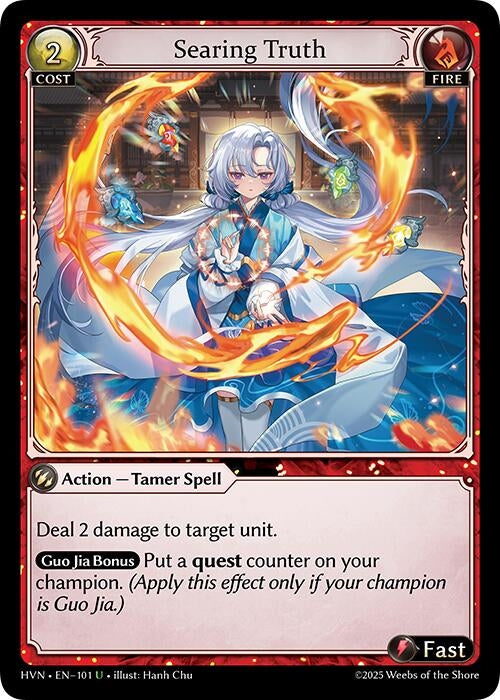 Image for Searing Truth (101) (Abyssal Heaven) - Grand Archive TCG