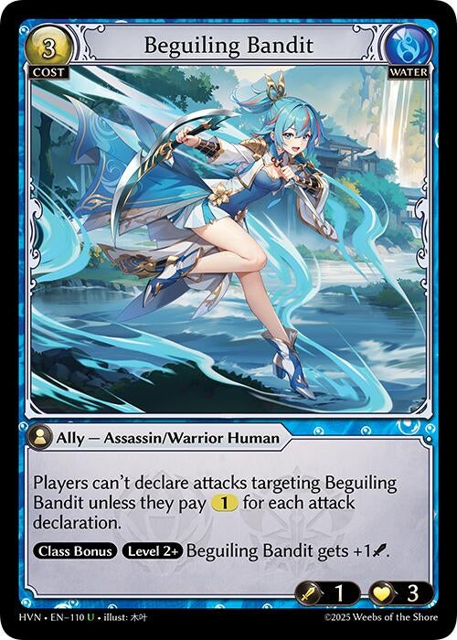 Image for Beguiling Bandit (110) (Abyssal Heaven) - Grand Archive TCG