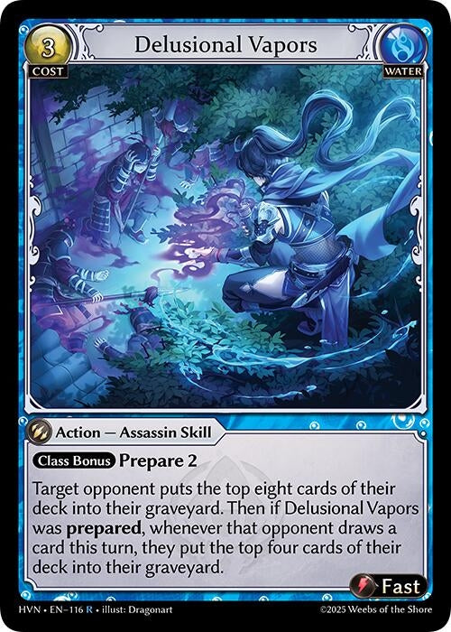 Image for Delusional Vapors (116) (Abyssal Heaven) - Grand Archive TCG