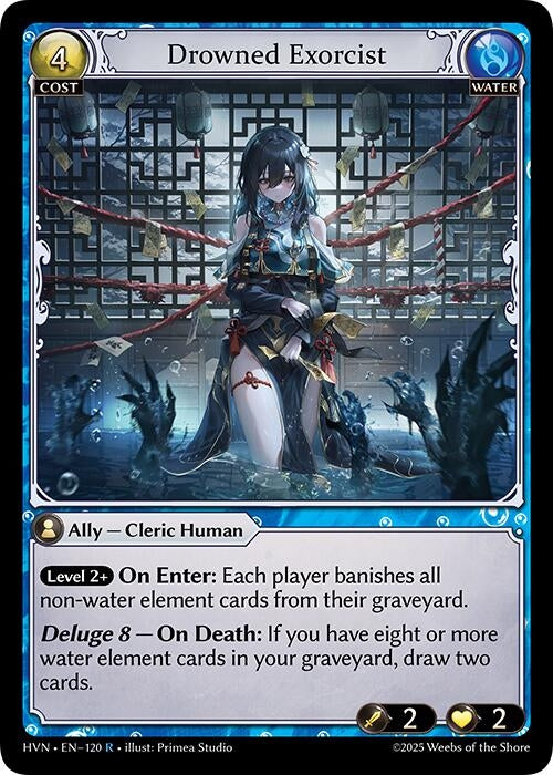 Image for Drowned Exorcist (120) (Abyssal Heaven) - Grand Archive TCG