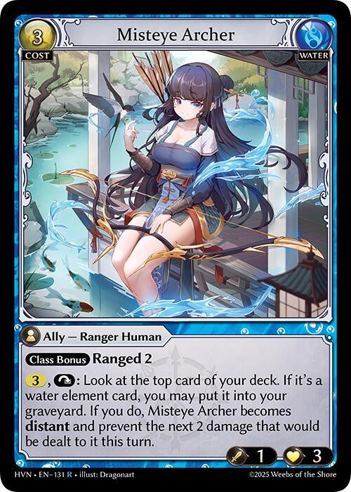 Image for Misteye Archer (131) (Abyssal Heaven) - Grand Archive TCG