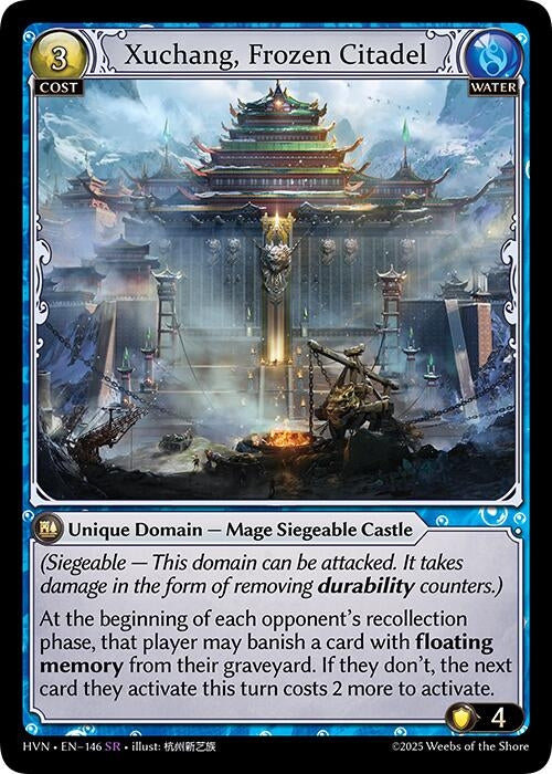 Image for Xuchang, Frozen Citadel (146) (Abyssal Heaven) - Grand Archive TCG