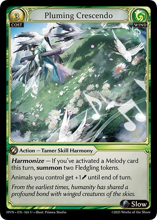 Image for Pluming Crescendo (165) (Abyssal Heaven) - Grand Archive TCG