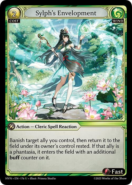 Image for Sylph's Envelopment (176) (Abyssal Heaven) - Grand Archive TCG