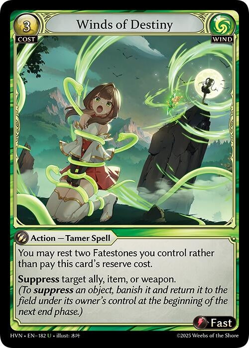 Image for Winds of Destiny (182) (Abyssal Heaven) - Grand Archive TCG