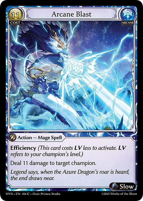 Image for Arcane Blast (184) (Abyssal Heaven) - Grand Archive TCG