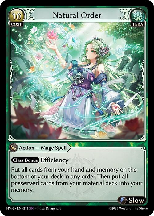 Image for Natural Order (211) (Abyssal Heaven) - Grand Archive TCG