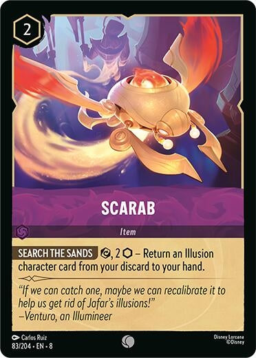 Image for Scarab (83/204) (Reign of Jafar) - Disney Lorcana