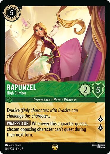 Image for Rapunzel - High Climber (101/204) (Reign of Jafar) - Disney Lorcana