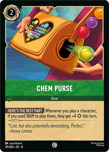 Image for Chem Purse (119/204) (Reign of Jafar) - Disney Lorcana