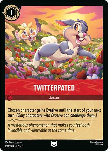 Image for Twitterpated (150/204) (Reign of Jafar) - Disney Lorcana