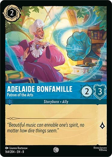 Image for Adelaide Bonfamille - Patron of the Arts (164/204) (Reign of Jafar) - Disney Lorcana