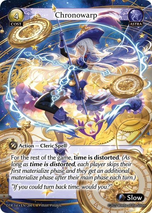 Image for Chronowarp (200) (Distorted Reflections) - Grand Archive TCG