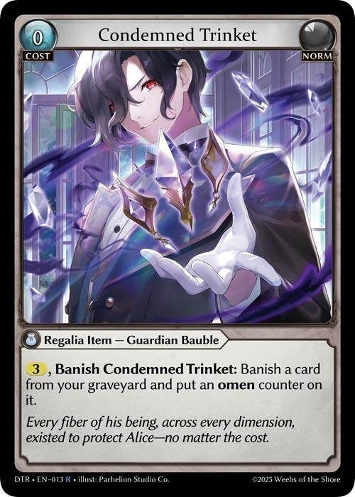 Image for Condemned Trinket (013) (Distorted Reflections) - Grand Archive TCG