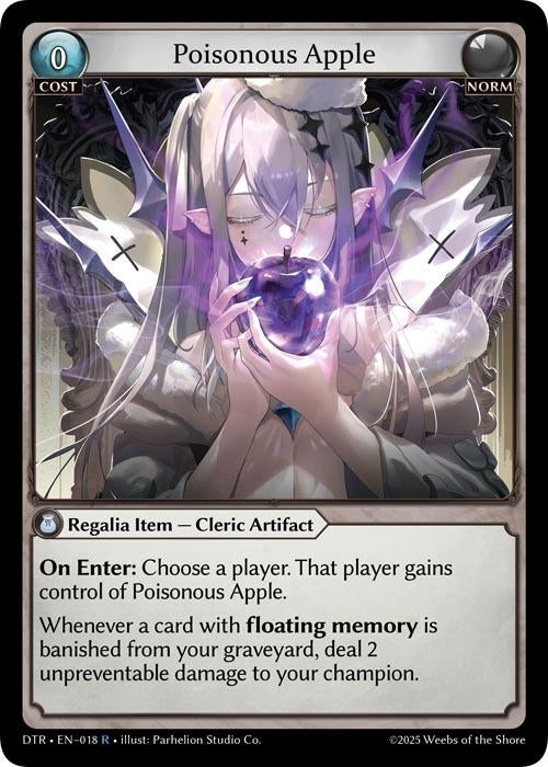 Image for Poisonous Apple (018) (Distorted Reflections) - Grand Archive TCG