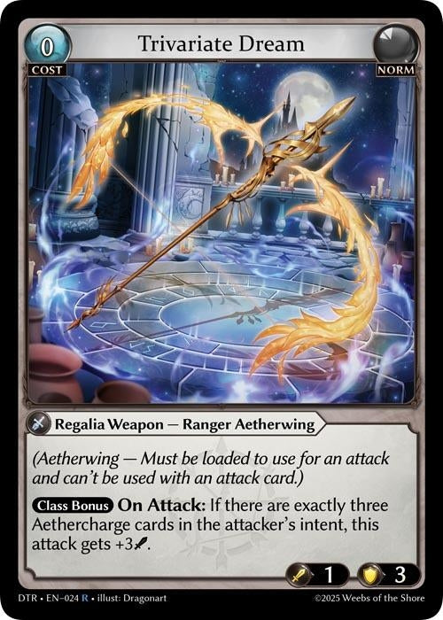 Image for Trivariate Dream (024) (Distorted Reflections) - Grand Archive TCG