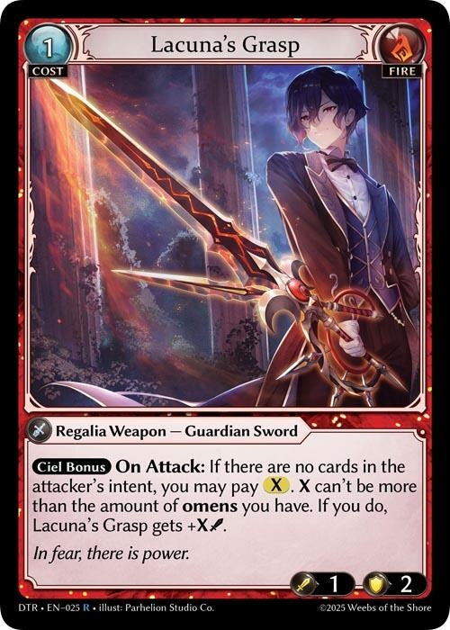 Image for Lacuna's Grasp (025) (Distorted Reflections) - Grand Archive TCG