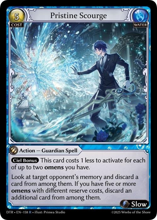 Image for Pristine Scourge (158) (Distorted Reflections) - Grand Archive TCG