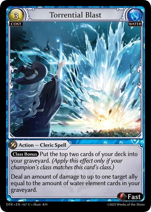 Image for Torrential Blast (167) (Distorted Reflections) - Grand Archive TCG