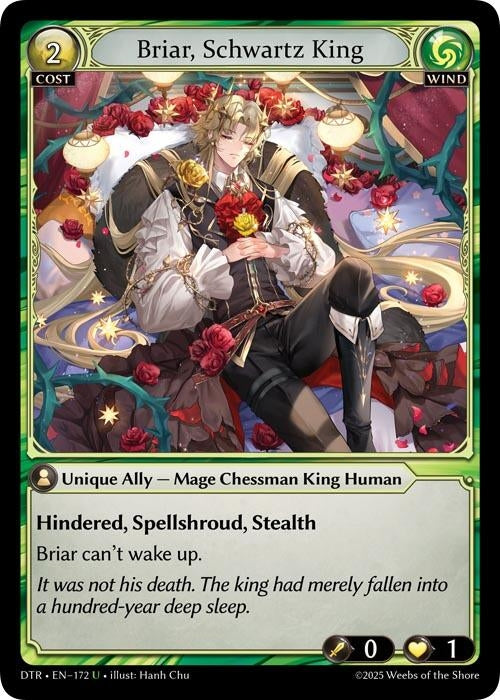 Image for Briar, Schwartz King (172) (Distorted Reflections) - Grand Archive TCG