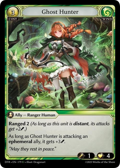 Image for Ghost Hunter (179) (Distorted Reflections) - Grand Archive TCG