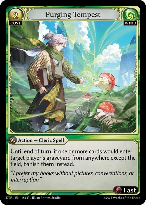 Image for Purging Tempest (185) (Distorted Reflections) - Grand Archive TCG
