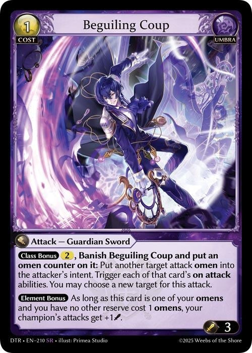 Image for Beguiling Coup (210) (Distorted Reflections) - Grand Archive TCG
