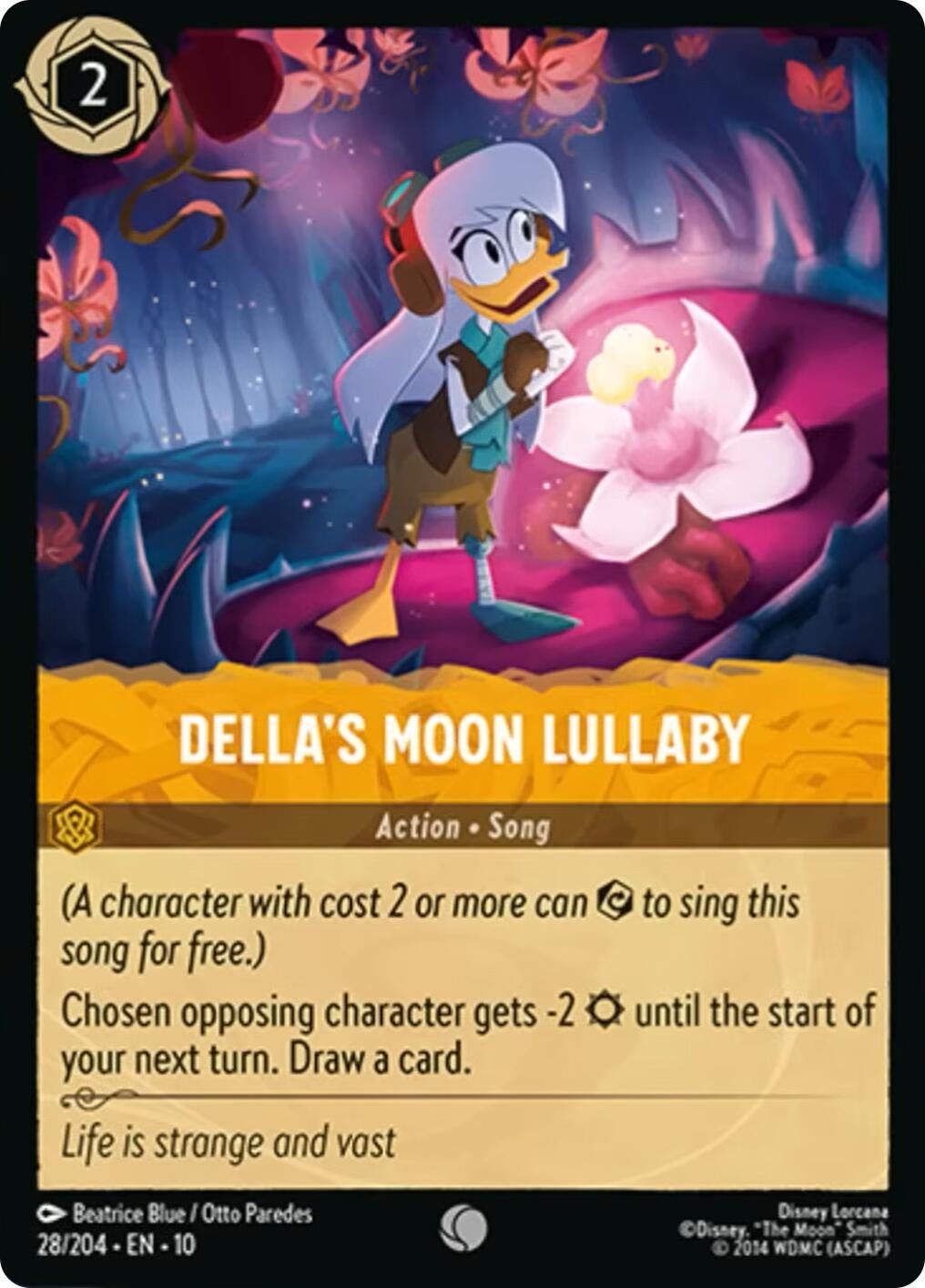 Image for Della's Moon Lullaby (28/204) (Whispers in the Well) - Disney Lorcana