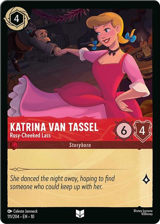 Image for Katrina Van Tassel - Rosy-Cheeked Lass (111/204) (Whispers in the Well) - Disney Lorcana