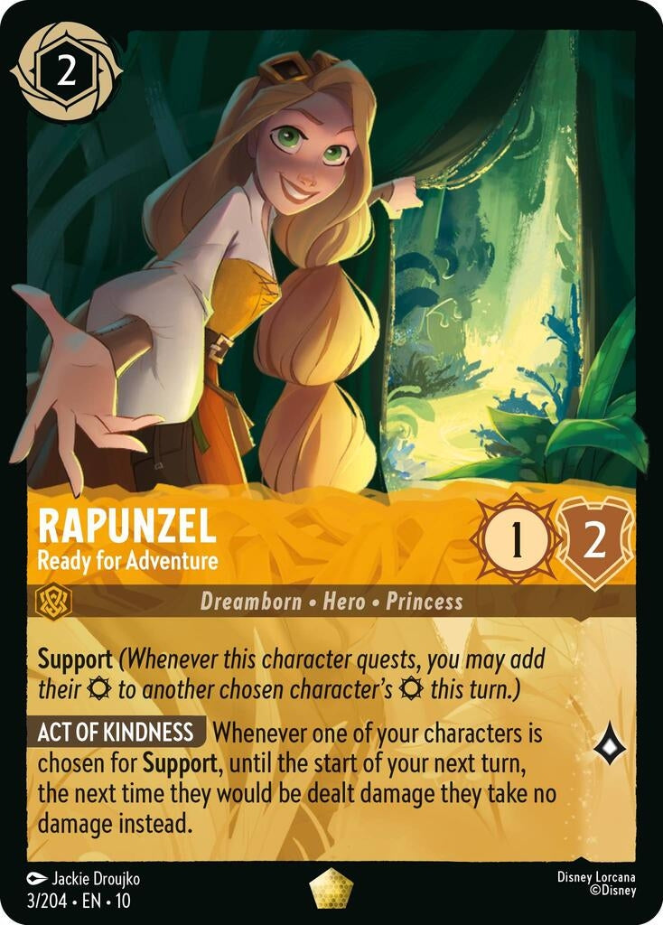 Image for Rapunzel - Ready for Adventure (3/204) (Whispers in the Well) - Disney Lorcana