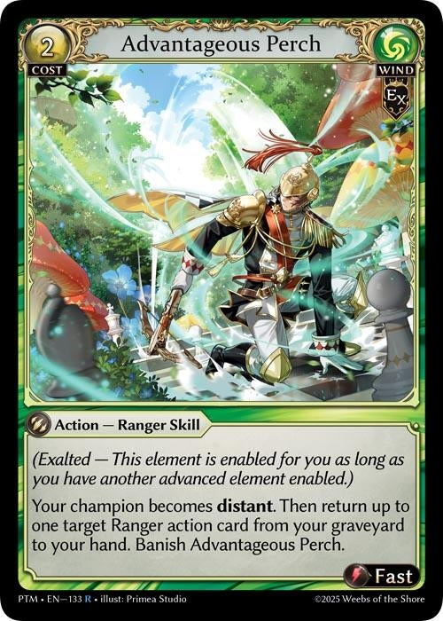 Image for Advantageous Perch (133) (Phantom Monarchs) - Grand Archive TCG