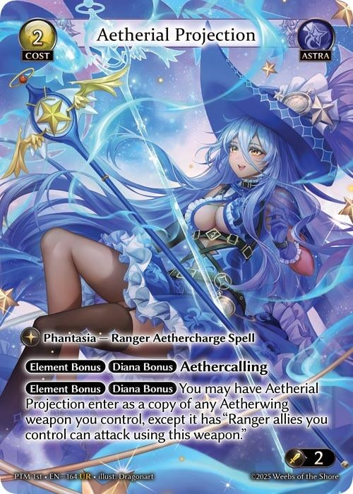 Image for Aetherial Projection (164) (Phantom Monarchs) - Grand Archive TCG