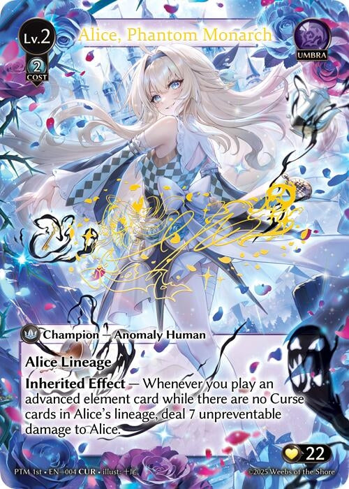 Image for Alice, Phantom Monarch (CUR) (004) (Phantom Monarchs) - Grand Archive TCG