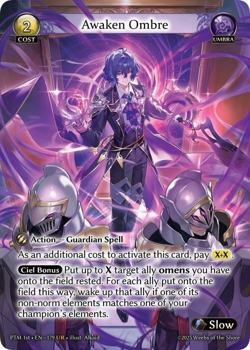 Image for Awaken Ombre (179) (Phantom Monarchs) - Grand Archive TCG