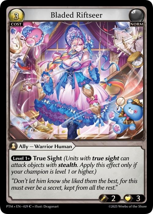 Image for Bladed Riftseer (029) (Phantom Monarchs) - Grand Archive TCG