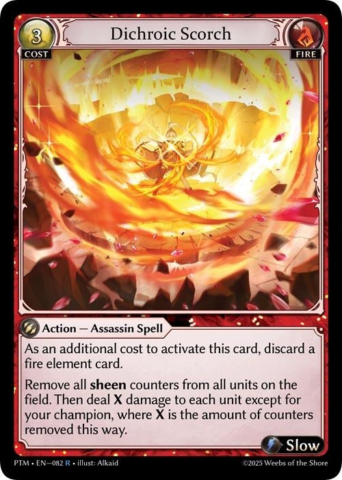 Image for Dichroic Scorch (082) (Phantom Monarchs) - Grand Archive TCG