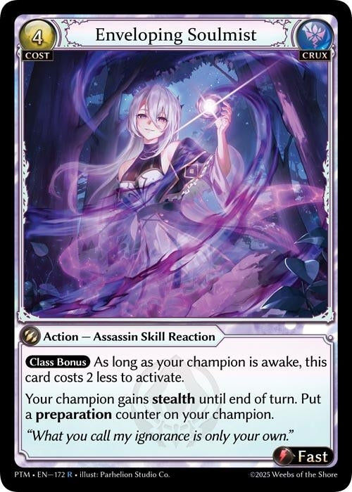 Image for Enveloping Soulmist (172) (Phantom Monarchs) - Grand Archive TCG