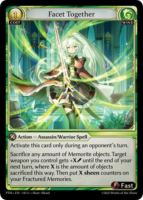 Image for Facet Together (143) (Phantom Monarchs) - Grand Archive TCG