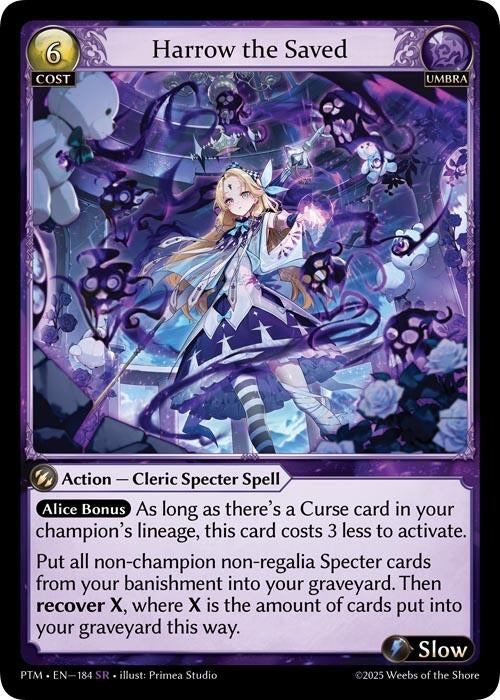 Image for Harrow the Saved (184) (Phantom Monarchs) - Grand Archive TCG