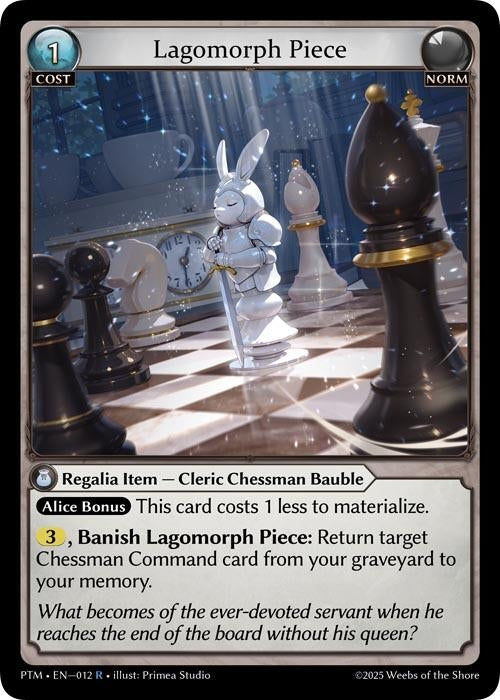 Image for Lagomorph Piece (012) (Phantom Monarchs) - Grand Archive TCG