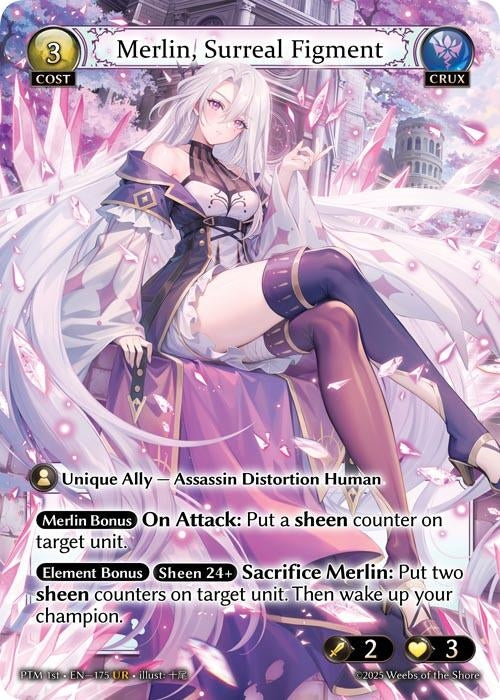 Image for Merlin, Surreal Figment (175) (Phantom Monarchs) - Grand Archive TCG