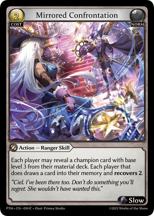 Image for Mirrored Confrontation (050) (Phantom Monarchs) - Grand Archive TCG