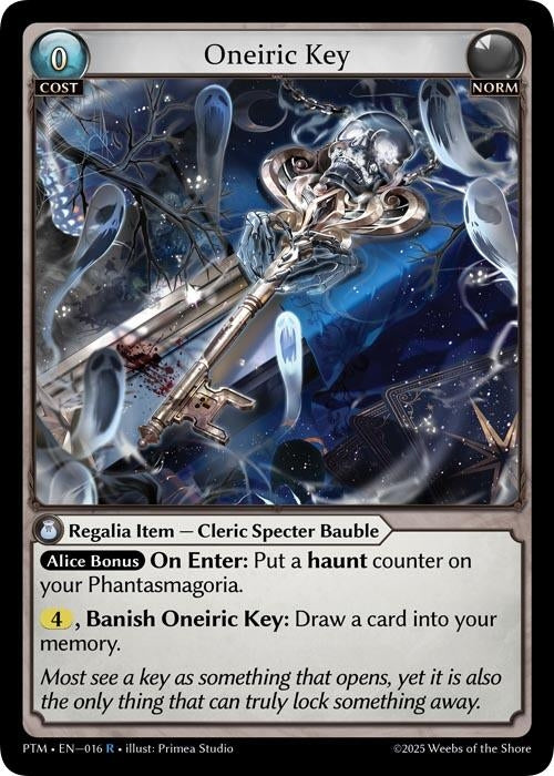 Image for Oneiric Key (016) (Phantom Monarchs) - Grand Archive TCG